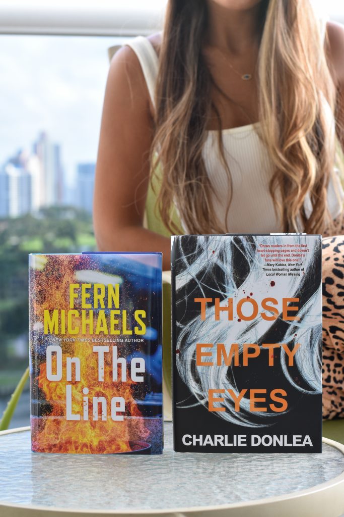 Kensington Books, Those Empty Eyes, On The Line, spring books, suspenseful, binge reads, gripping readings